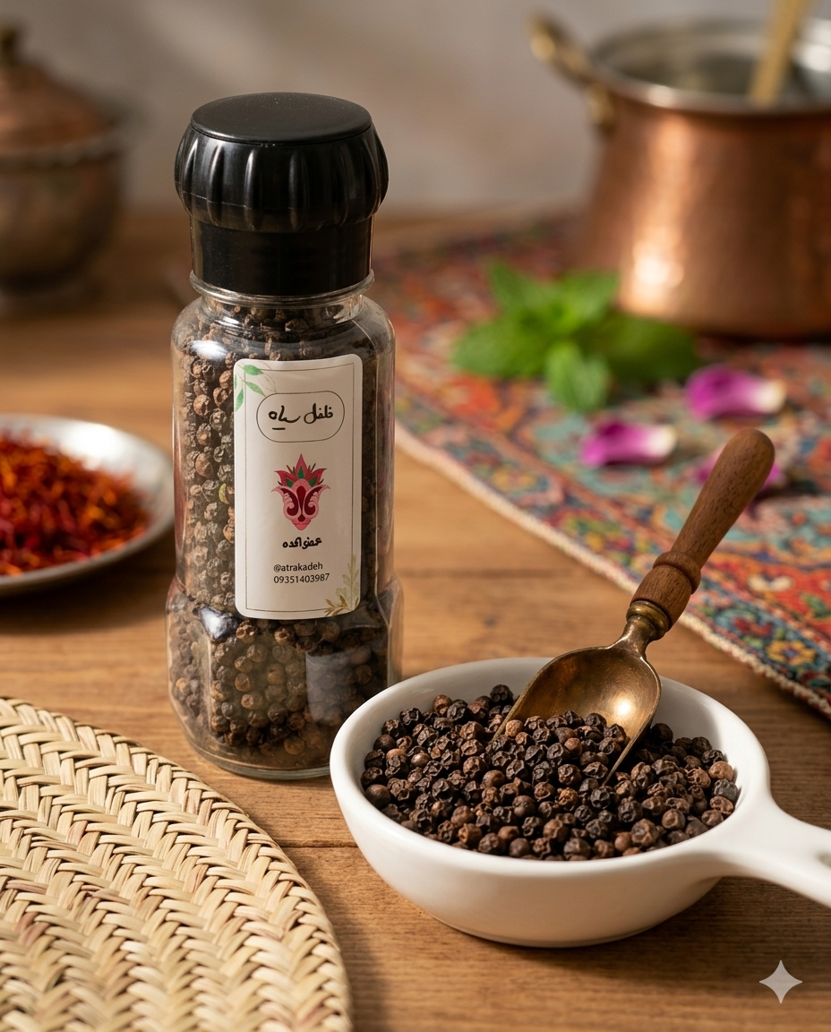 دانه فلفل سیاه نینجا گلد ۶ میل